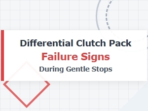Gentle Stop Signals of a Failing Clutch Pack